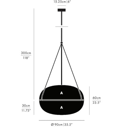 Modern Designer Recommended Elliptical Shell Pendant