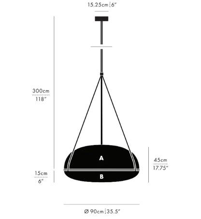 Modern Designer Recommended Elliptical Shell Pendant