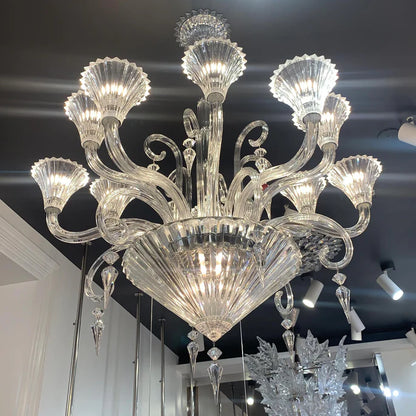 Modern Luxury 6/8/12/18-Light Oriental Classical Crystal Chandelier
