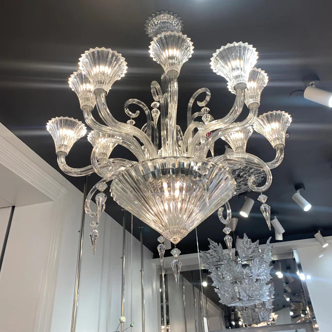 Modern Luxury 6/8/12/18-Light Oriental Classical Crystal Chandelier