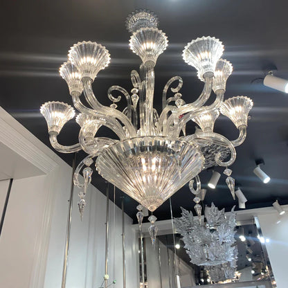 Modern Luxury 6/8/12/18-Light Oriental Classical Crystal Chandelier