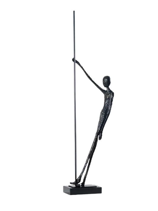 Artistic Pole Dancer Sculpture