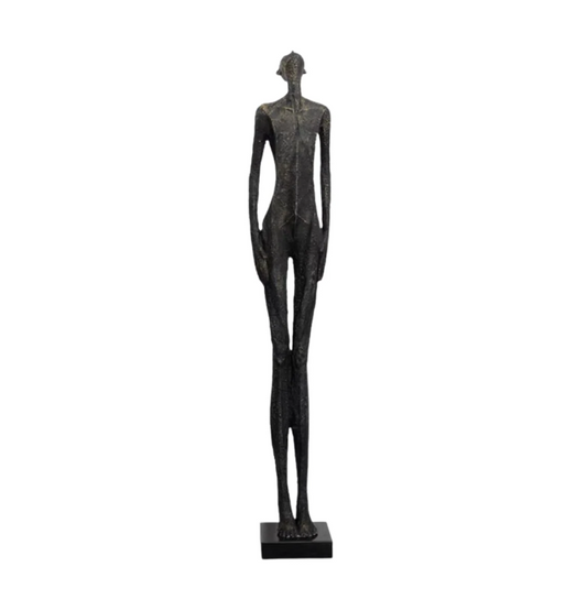 Abstract Upward-Looking Human Sculpture