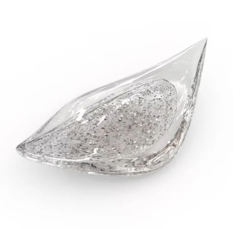 Modern Floating Glass Leaves Chandelier for High Ceiling/Hotel/Restaurant