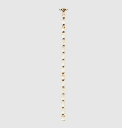 Modern Alabaster Necklace Chandelier