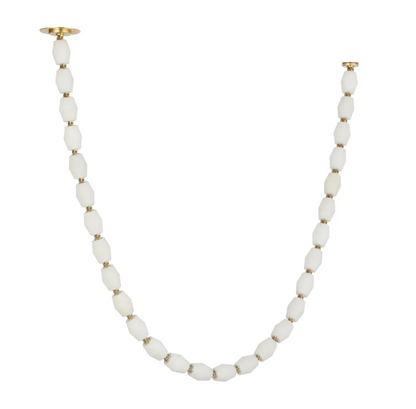 Modern Alabaster Necklace Chandelier