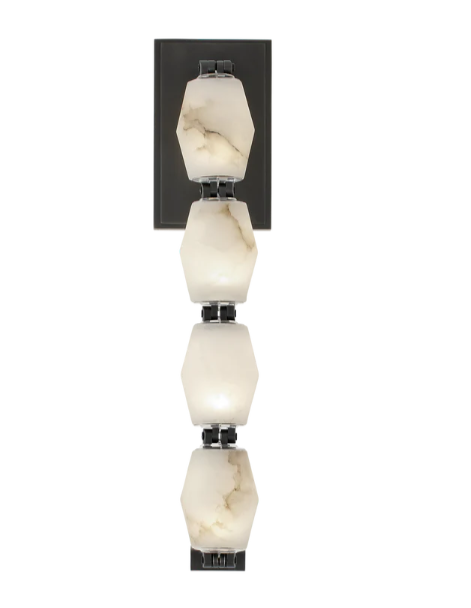 Modern Alabaster Necklace Wall Lamp