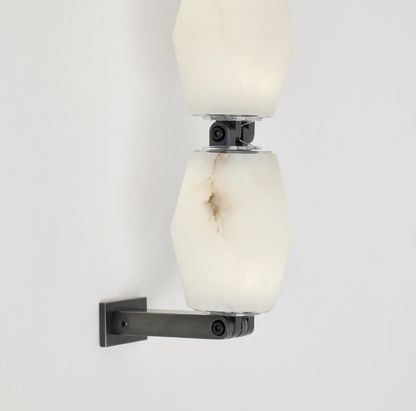 Modern Alabaster Necklace Wall Lamp
