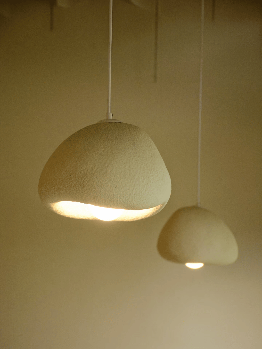 Nordic Minimalist Art Mushroom Cloud Pendant Light
