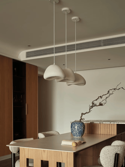 Nordic Minimalist Art Mushroom Cloud Pendant Light