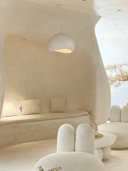 Nordic Minimalist Art Mushroom Cloud Pendant Light