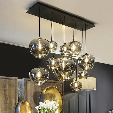 Modern Glass Lamp Designer Models Coffee/Dining Bar/Table Scandinavian Chandelier Style B