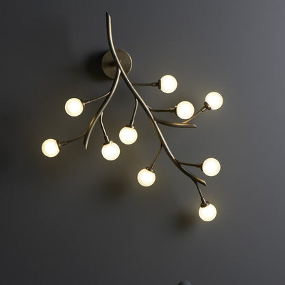Modern Globe Glass Wall Lamp