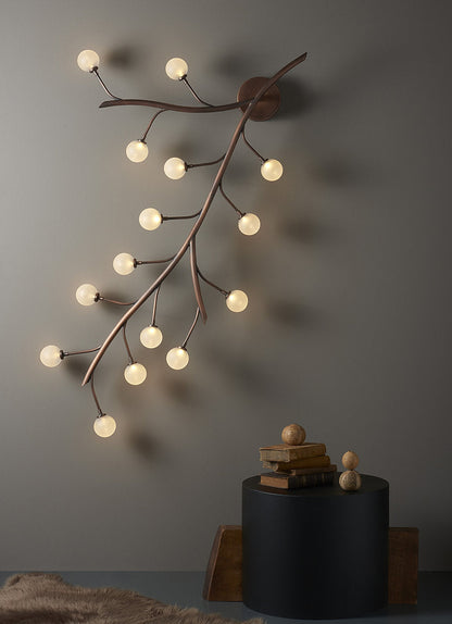 Modern Globe Glass Wall Lamp