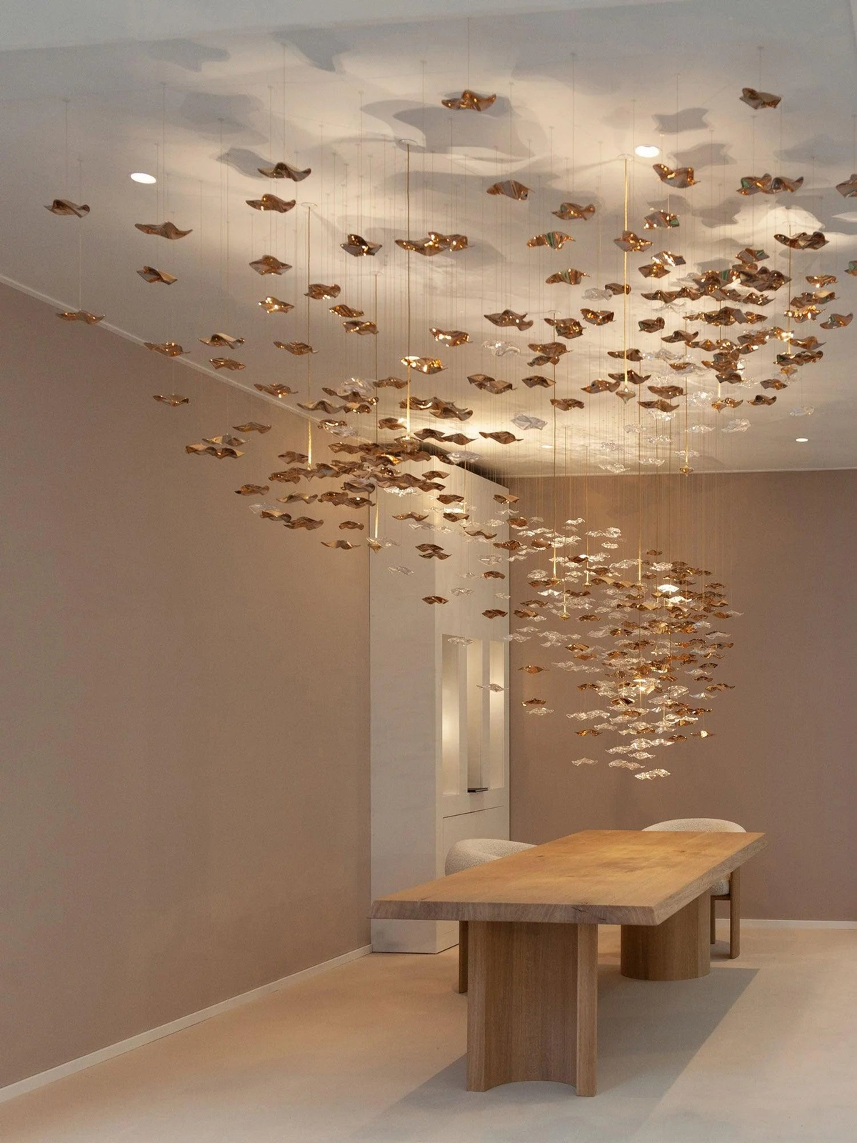 Modern Floating Starfish Glass Chandelier for High Ceiling /Hotel/Restaurant
