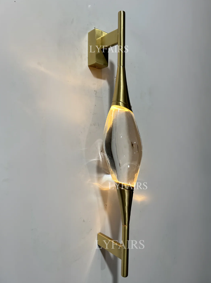 CSA-certified Modern Stick Crystal Wall Lamp