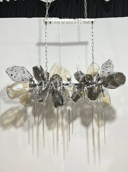 Modern Wine Glass Shape Chandelier Italian Light Luxury  Light Fixture for Ding/ Living Room/ Duplex/ Villa/ Restaurant