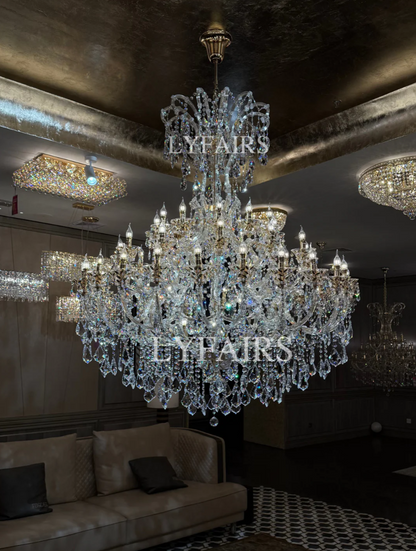 Grand Imperial Crystal Palace Chandelier for Mansion/Hotel Lobby/Banquet Hall