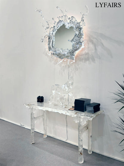 LYFAIRS x GORDON GU Cloud Scroll Console Table