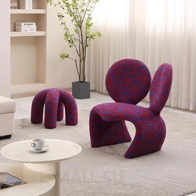 Creative Irregular Teddy Fleece Sofa Chair