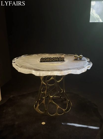 LYFAIRS x GORDON GU Tree Grain Round Table