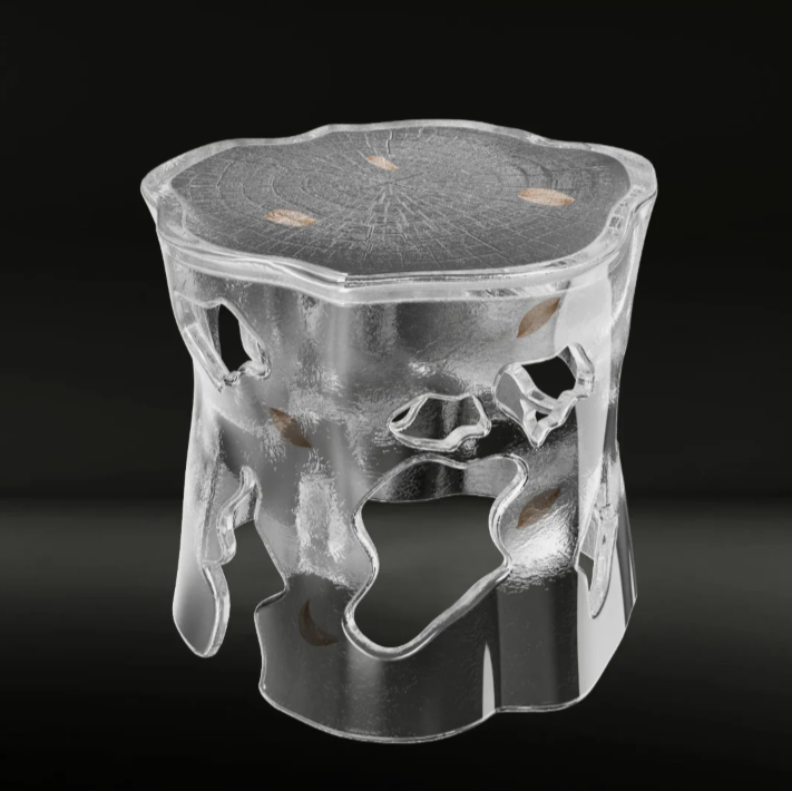 LYFAIRS x GORDON GU Tree Grain Side Table