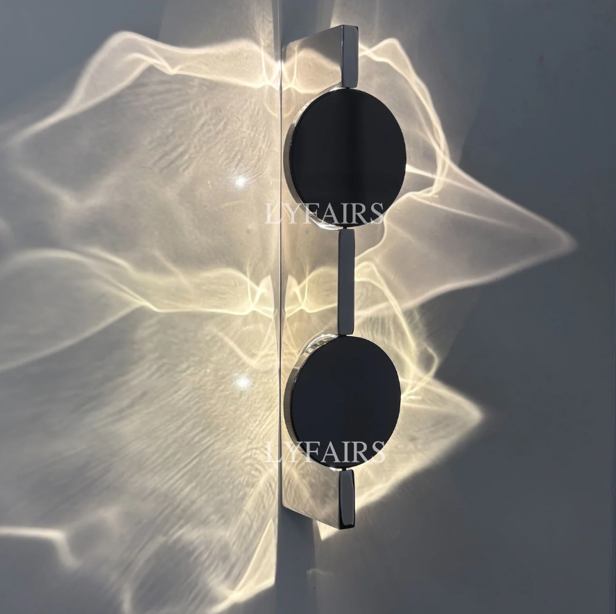 CSA-certified Ripple Rotating Ambient Wall Sconce