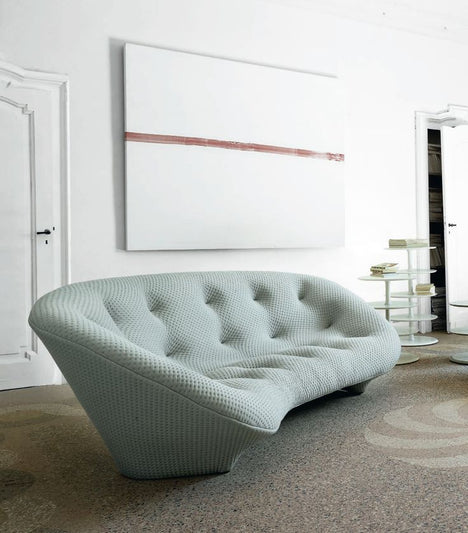 3/4 Seater Seashell Shaped Sofa with 3D Textile Material