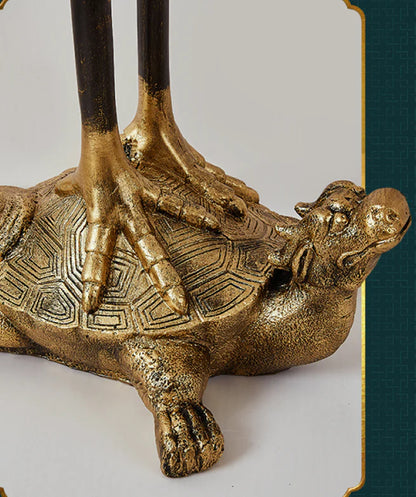 Antique-style Decoration Stork Floor Lamp