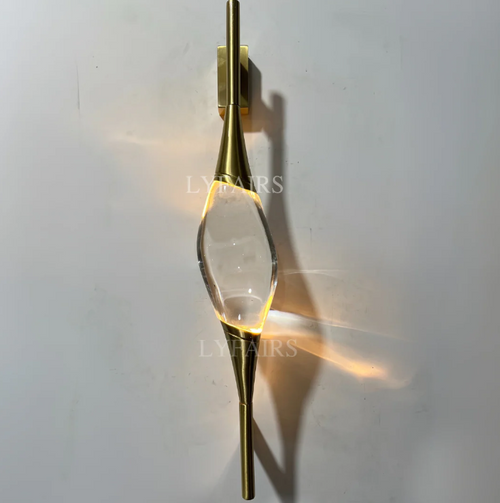 CSA-certified Modern Stick Crystal Wall Lamp