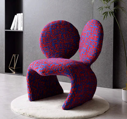 Creative Irregular Teddy Fleece Sofa Chair