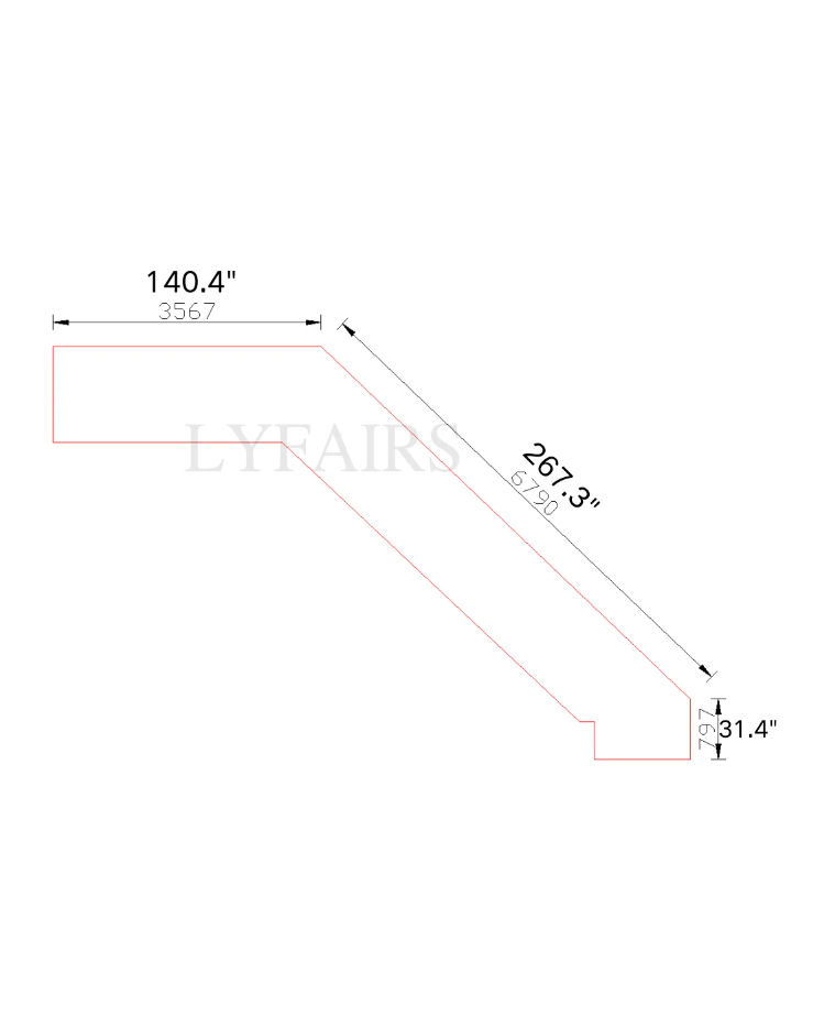 Artistic Flowing Fish Glazed Glass Chandelier for Hotel Lobby