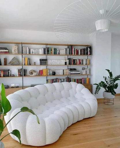 Modern Cotton Blend Round/Rectange Colorful Sofa/Sofa Chair
