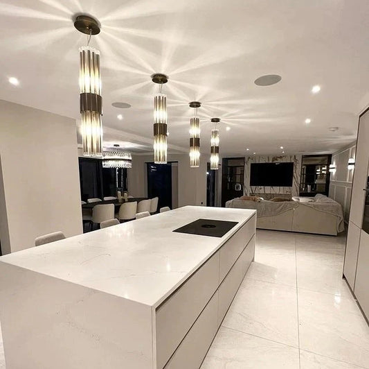 Lucian Tubes Rectangel Chandelier