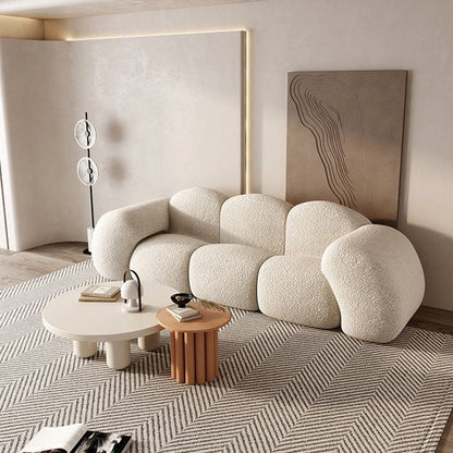 Canapé moderne 2/3 places en forme de nuage
