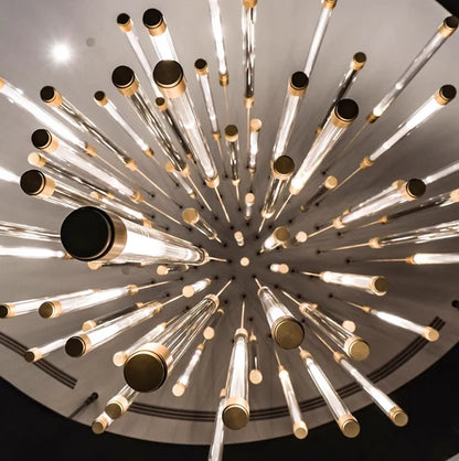 Modern Lightsabers Suspension Floating Chandelier with 512 System for Raindrop Effect