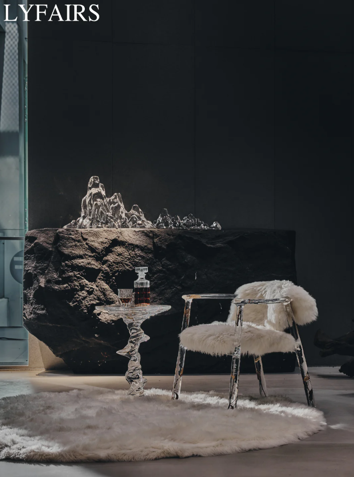 LYFAIRS x GORDON GU Ripple Artistic Side Table