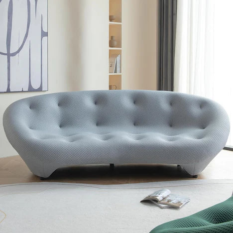 3/4 Seater Seashell Shaped Sofa with 3D Textile Material