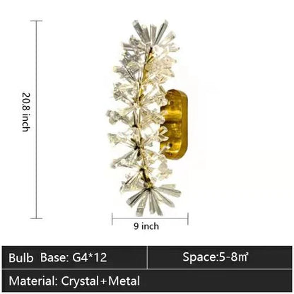 Modern Frozen Ice Crystal Wall Lamp