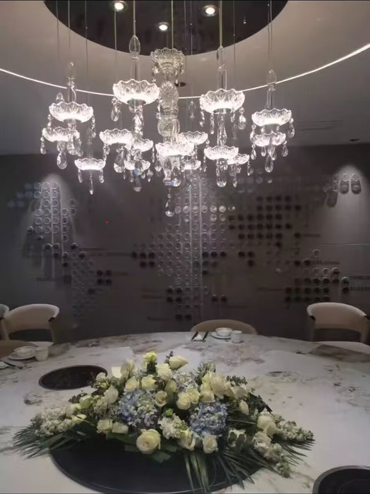 French Light Luxury Crystal Chandelier For Living Room, Dining Room, Bedroom