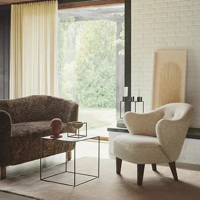 Sheepskin Loveseats Sofa & Lounge Chair