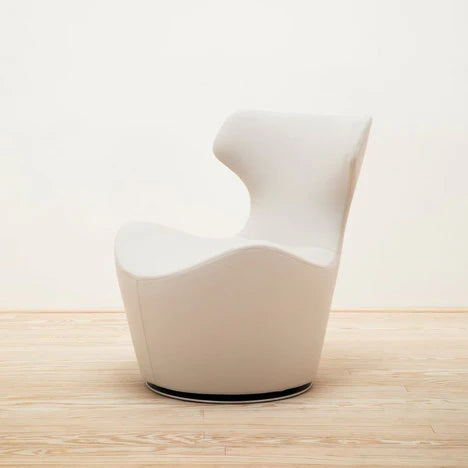 Modern Red Fabric Accent Chair