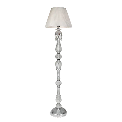 Lampada da terra di lusso con paralume vintage Laurel Premium