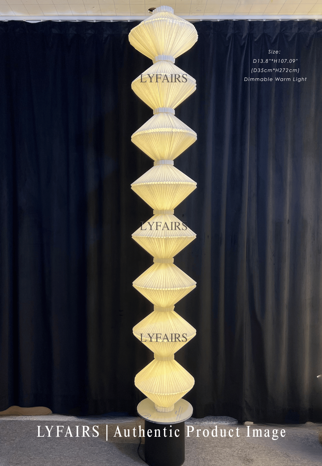 Designer Model Modern Art Tower of Volumes Floor Lamp for Living Room/Bedroom/Hotel Lobby