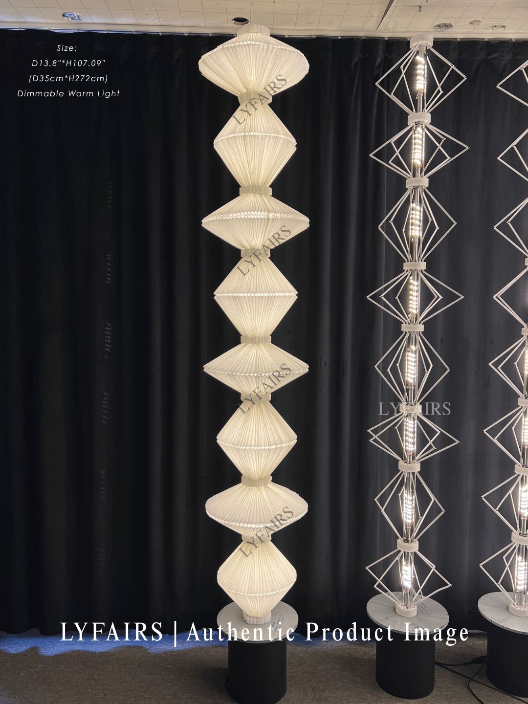 Designer Model Modern Art Tower of Volumes Floor Lamp for Living Room/Bedroom/Hotel Lobby