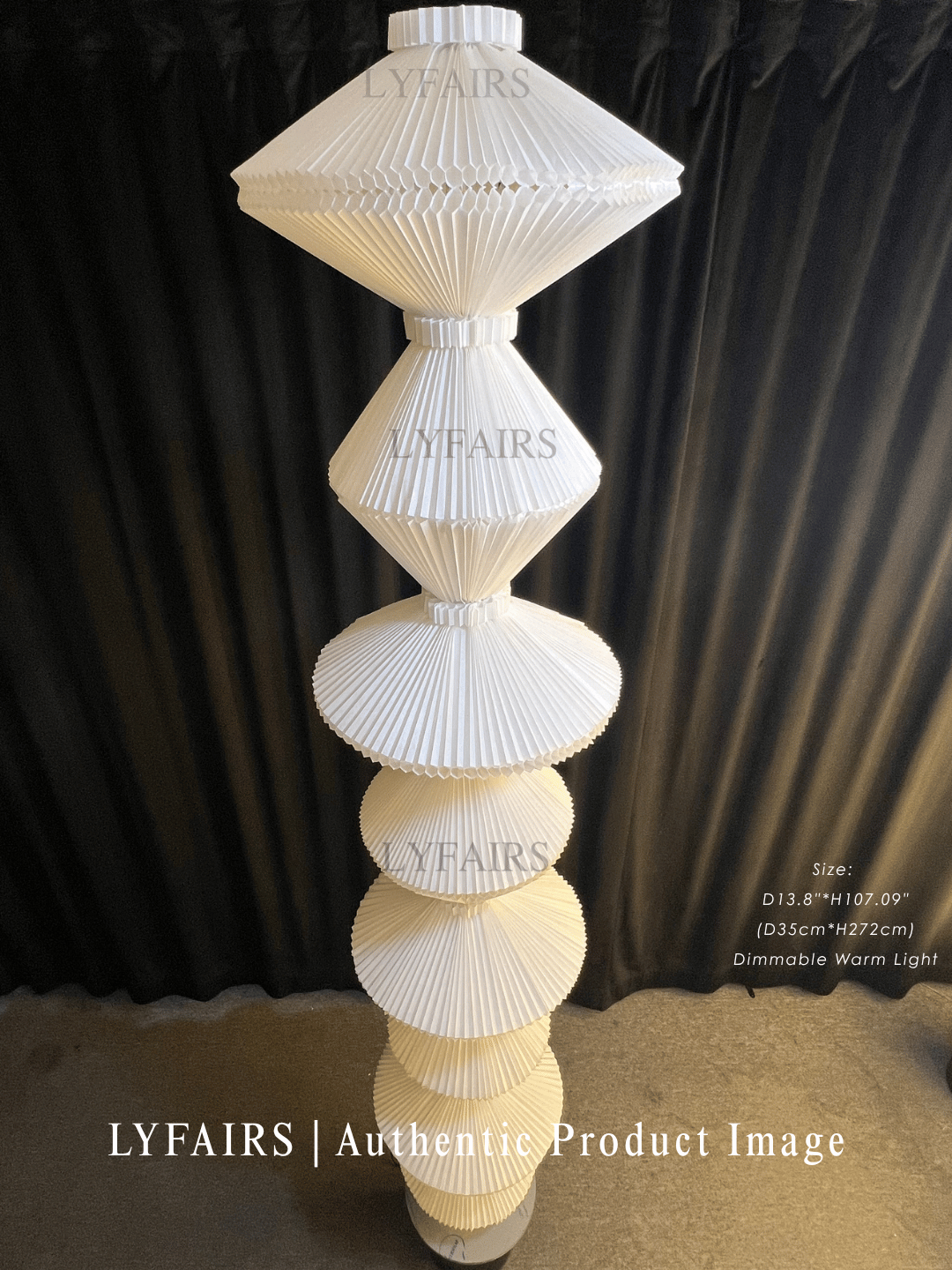 Designer Model Modern Art Tower of Volumes Floor Lamp for Living Room/Bedroom/Hotel Lobby