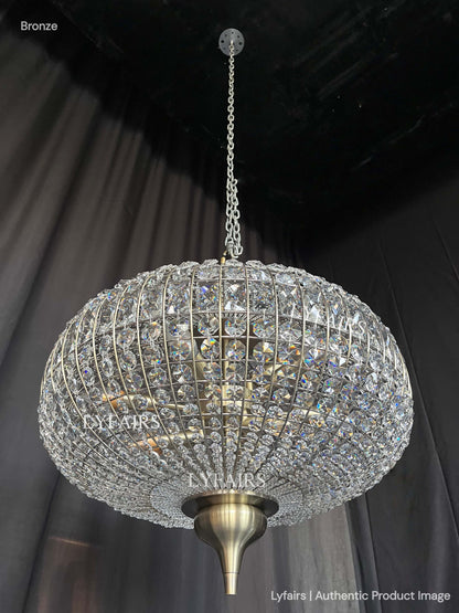 French Empire Vintage Bead Crystal Chandelier for Living Room/Bedroom