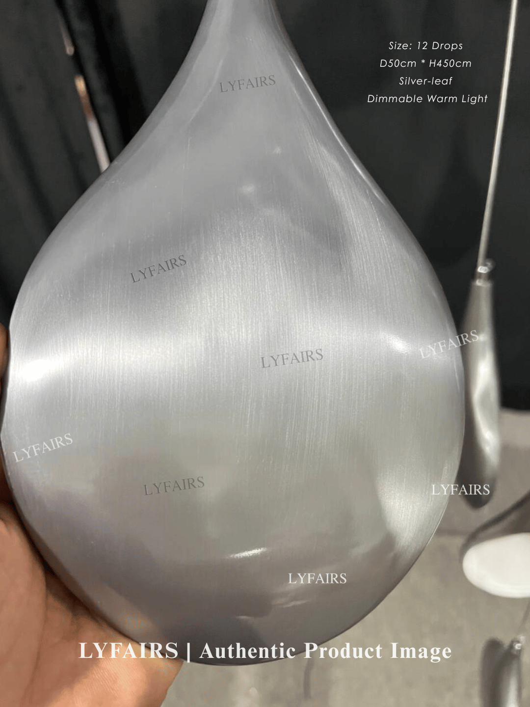 Lampadario a sospensione creativo con pannello bianco dorato multiplo