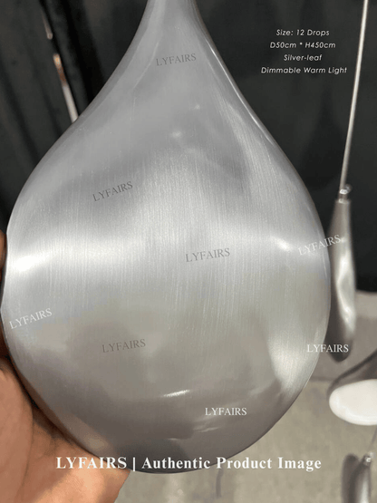 Lampadario a sospensione creativo con pannello bianco dorato multiplo