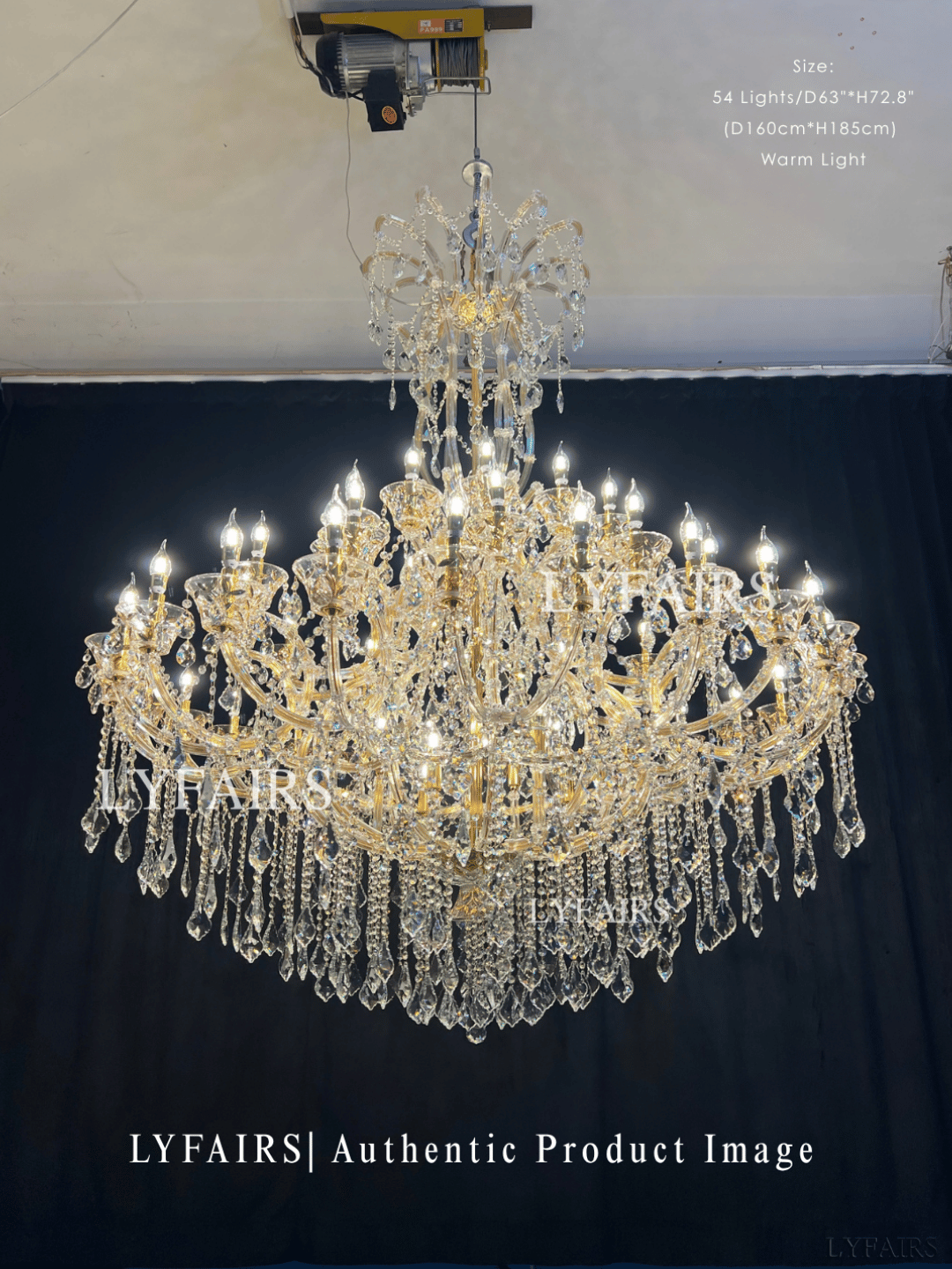 Grand Imperial Crystal Palace Chandelier for Mansion/Hotel Lobby/Banquet Hall